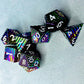 Mystique-American Marvel Character Series 7 piece Metal Dice Set