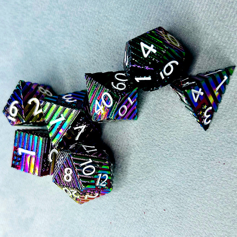 Mystique-American Marvel Character Series 7 piece Metal Dice Set