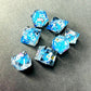 Control the Quicksand - Elven Mage Series Sand Elves Exclusive 7 piece RPG Dice Set Angle Dice