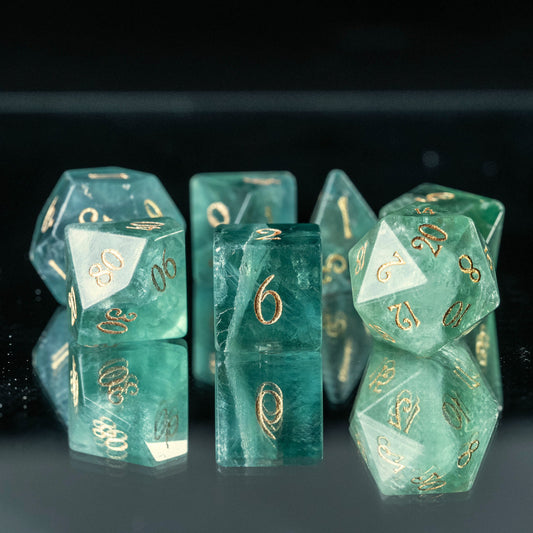 Deep Freeze - Mage Collection 7 Piece Gemstone Dice Set