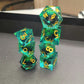 Elemental Eye - Dragon Mage Eye Exclusive Elemental Skills 7 Piece RPG Dice Set - AngleDice