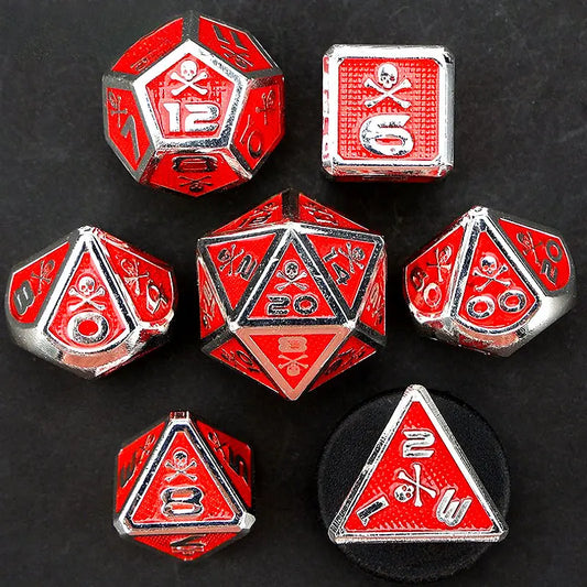 Holy Death Spells-Death Priest Series 7 Piece RPG Metal Dice Set Angel Dice