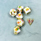 Christmas Gift - Santa Claus Series 7 Piece Resin Dice Set