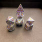 Battle Magic - Mystic Warrior Series 7 Piece RPG Metal Dice Set - AngleDice - 