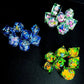 Control the Quicksand - Elven Mage Series Sand Elves Exclusive 7 piece RPG Dice Set - AngleDice - 