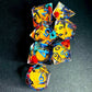 Control the Quicksand - Elven Mage Series Sand Elves Exclusive 7 piece RPG Dice Set - AngleDice - 