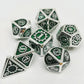 Elemental Energy Ball - Mechanic Mage Series 7 piece RPG Metal Dice Set - AngleDice - 