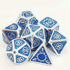 Elemental Energy Ball - Mechanic Mage Series 7 piece RPG Metal Dice Set - AngleDice - 