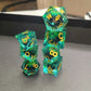 Elemental Eye - Dragon Mage Eye Exclusive Elemental Skills 7 Piece RPG Dice Set - AngleDice - 