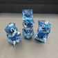 Elemental Eye - Dragon Mage Eye Exclusive Elemental Skills 7 Piece RPG Dice Set - AngleDice - 