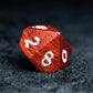 Hot Blooded Fury - Martial Monk Series 7 Piece Wooden Dice Set - AngleDice - RTMB20