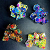 Let a Hundred Flowers Bloom - Druid Series Natural Force 7 piece RPG Dice Set - AngleDice - 