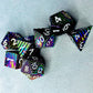 Mystique - American Marvel Character Series 7 piece Metal Dice Set - AngleDice - 