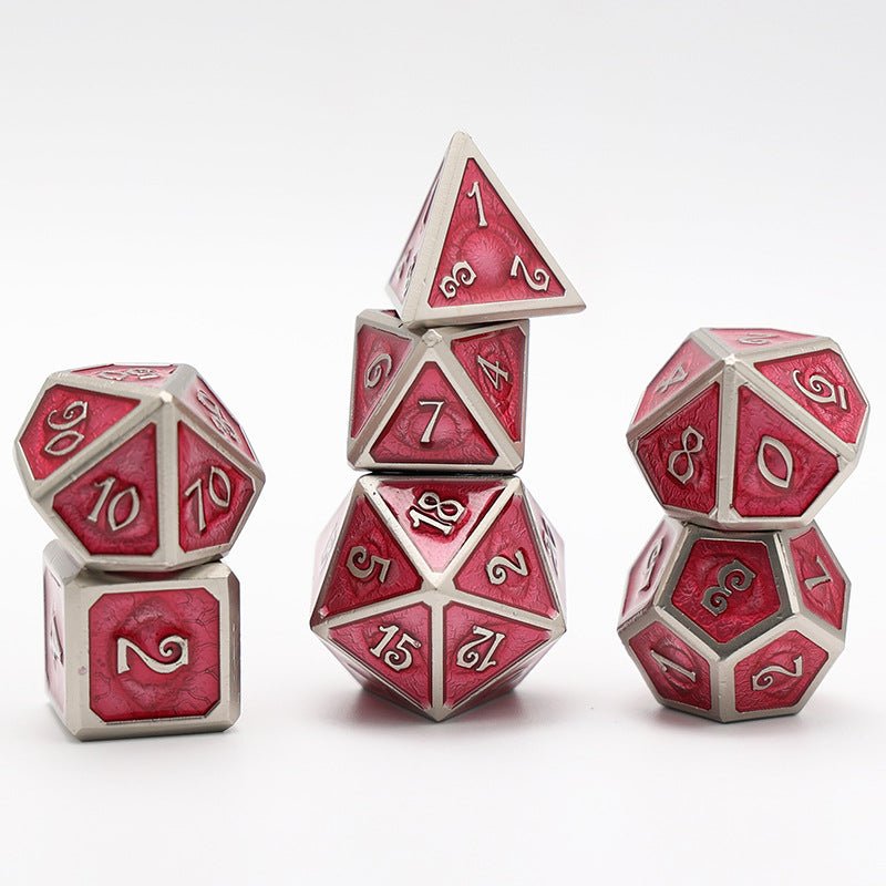 Power of the Eye - Ranger Series 7 piece Metal Dice Set - AngleDice - 