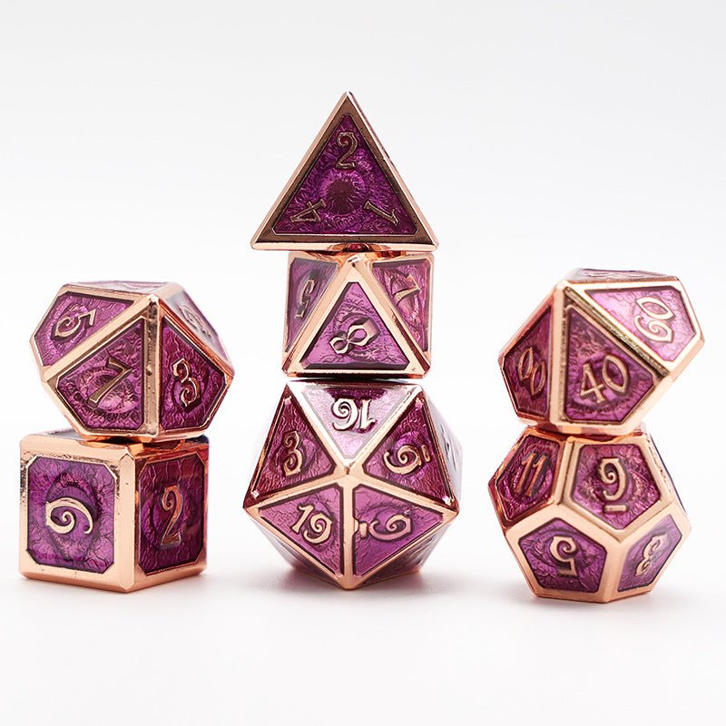 Power of the Eye - Ranger Series 7 piece Metal Dice Set - AngleDice - 