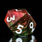 Pyromancy - Druid Series 7 Piece Wooden Dice Set - AngleDice - 