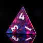 Seductive Purple Mist - Warlock Series 7 Piece Wooden Dice Set - AngleDice - WDM - LH6