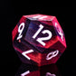 Seductive Purple Mist - Warlock Series 7 Piece Wooden Dice Set - AngleDice - WDM - LH6