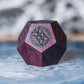 Shadow's Purple - Warlock Series 7 Piece Wooden Dice Set - AngleDice - ZXMBO - 2