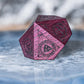 Shadow's Purple - Warlock Series 7 Piece Wooden Dice Set - AngleDice - ZXMBO - 2