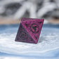 Shadow's Purple - Warlock Series 7 Piece Wooden Dice Set - AngleDice - ZXMBO - 2