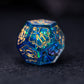 Touch of Ice Cold - Mage Series 7 Piece Resin Dice Set - AngleDice - HLSZXX - 3