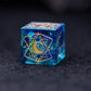 Touch of Ice Cold - Mage Series 7 Piece Resin Dice Set - AngleDice - HLSZXX - 4